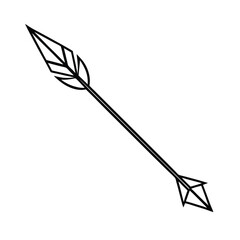 Arrow With Feathers