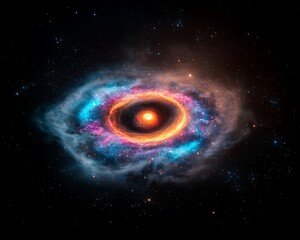 Cosmic Eye Galaxy View