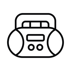 electronic outline icons pack