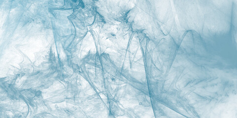 Ice blue background banner texture . blue sky background and white blurry, clear, and puffy clouds Smooth frozen ice texture with soft focus and abstract cool blue winter background for design