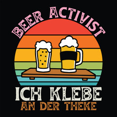 Beer Activist Ich Klebe An Der Theke