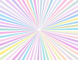 Colorful gradient pop concentrated line back