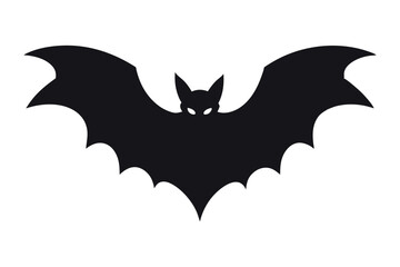 Fototapeta premium Halloween bats silhouette illustration vector design