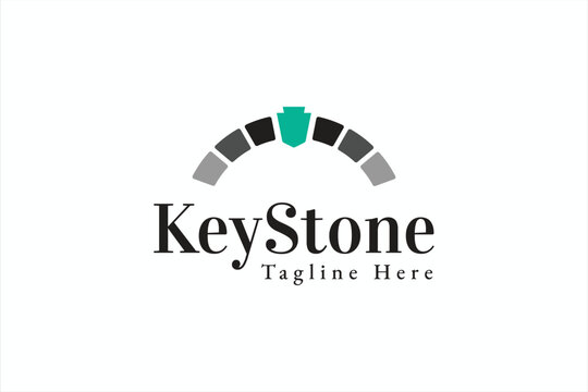 simple and unique keystone logo design