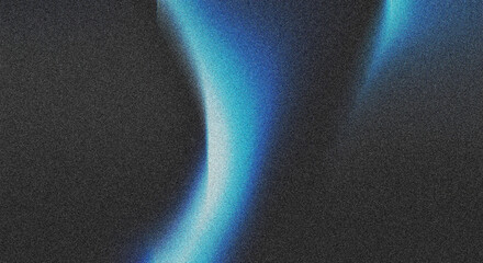 Dark blue gradient noise grain background texture	
