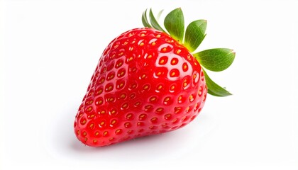 strawberry isolated on white background