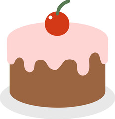 cake with cherry