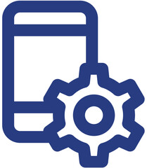 High tech equipment icon