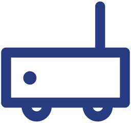 High tech equipment icon