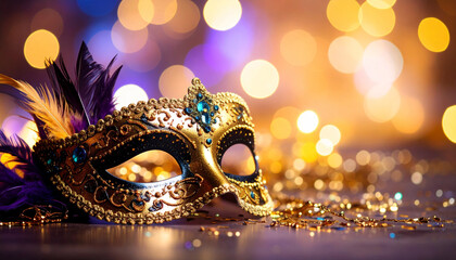 Carnival mask, Generated image