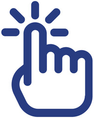 손 라인 아이콘