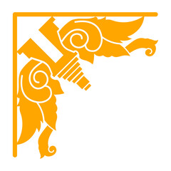 Jawa Frame Decoration