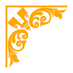 Jawa Frame Decoration