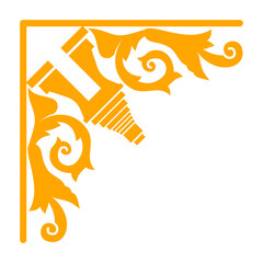 Jawa Frame Decoration