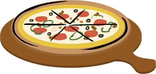 pizza
