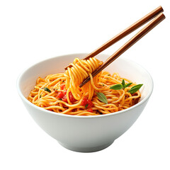 Tomato and Peppers Sauce Spaghetti Dish in a Greek Restaurant in Athens