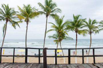 Tropical Guacuco Beach at Isla Margarita, Venezuela
