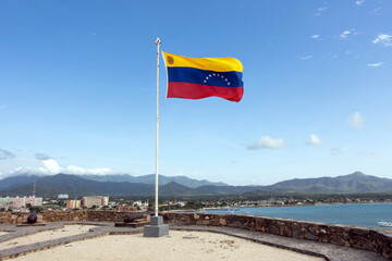 Fortin de La Galera Fort in Juan Griego,  Margarita Island. Fort built in the 17th century