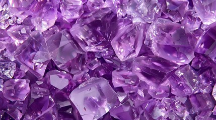 紫色のクリスタルのクローズアップ背景
