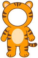 호랑이 인형 프레임 