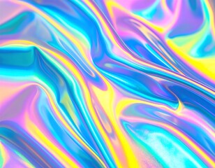 Obraz premium Abstract iridescent fabric texture