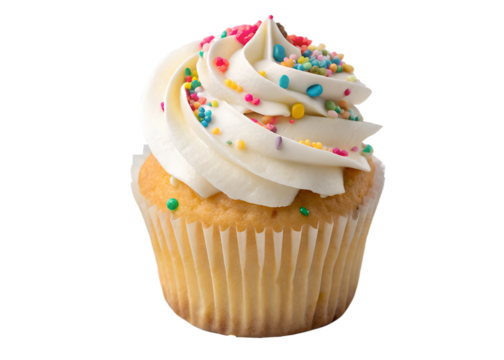 Cupcake PNG Image Illustration with Transparent Background