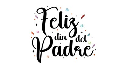 spanish father's day deisgn greeting cards