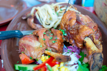 Delicious Roasted Meat Dish