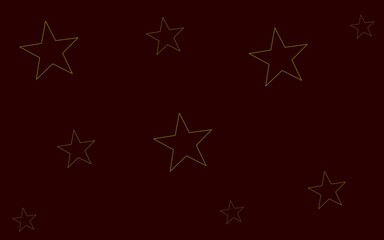 abstract red stars background