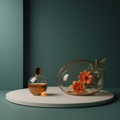 Petals and Perfume: Graceful Branding Display