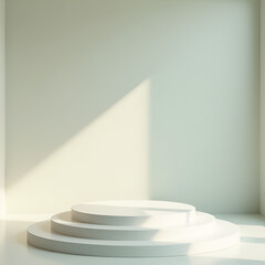 Simple Elegant Display Mockup for Beauty or Tech Products