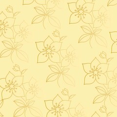 Fototapeta premium seamless floral pattern