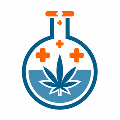 Alternative Medicine Science Logo Design