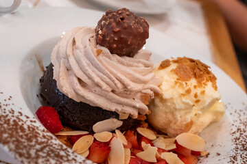 Decadent Chocolate Sundae Dessert