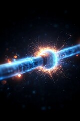 Fototapeta premium Neuron Connection Visualized