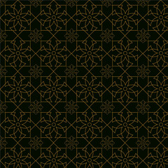 seamless pattern with floral elements