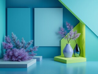 Angled Corners - 3D Design Concept