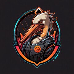 Cybernetic Pelican: A Fusion of Nature and Technology