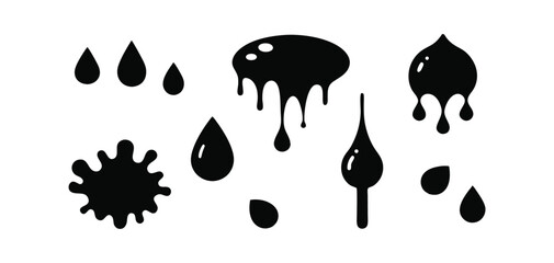 Fototapeta premium vector illustration of a drop