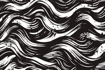 Modern black and white background. Vector illustration.