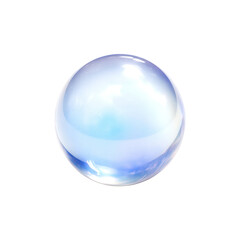 Moonstone ball isolated