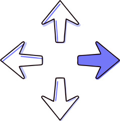 set of arrows