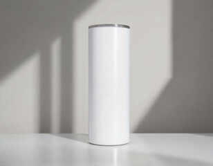 Versatile 20oz Blank White Tumblers in Rustic and Bright Settings