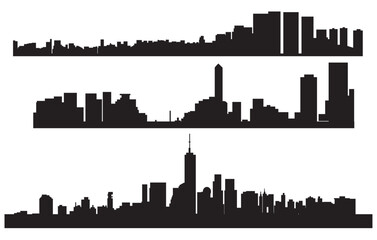 Fototapeta premium cityscape silhouette