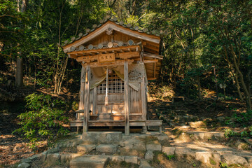 Fototapeta premium Hyogo, Japan - 23 may 2025 Engyoji temple in Himeji, Hyogo, Japan