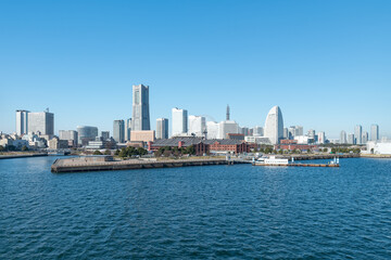 Yokohama skyline, Kanagawa Prefecture, Japan