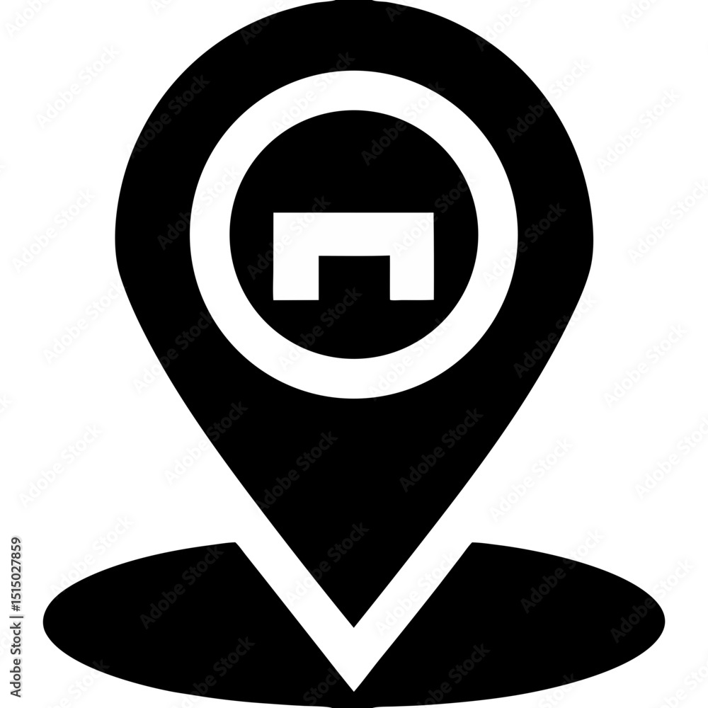 Poster modern abstract geometric vector logo icon shape design element