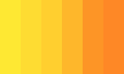 Gradient vector illustration of yellow palette