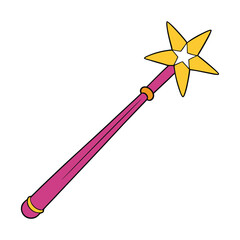 A magic wand is a mystical tool used by wizards and witches to cast spells, channel magical energy, and perform enchantments with a flick or wave.
