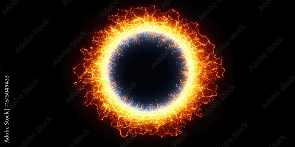 Poster a quark-gluon plasma simulation, with extreme temperatures and subatomic particles in a state of flux.